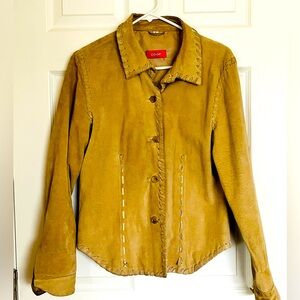 Vintage Suede Jacket by CO-OP - juniors size L or Women size S